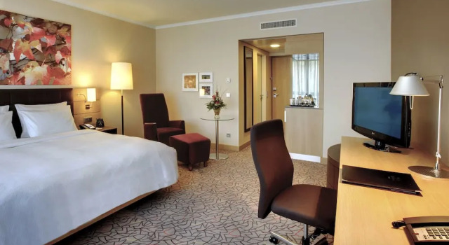 Двухместный номер Deluxe с видом на реку Hilton Mainz
