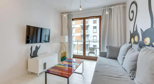 Апартаменты Deluxe с видом на реку NORDBYHUS Apartamenty Chmielna Park