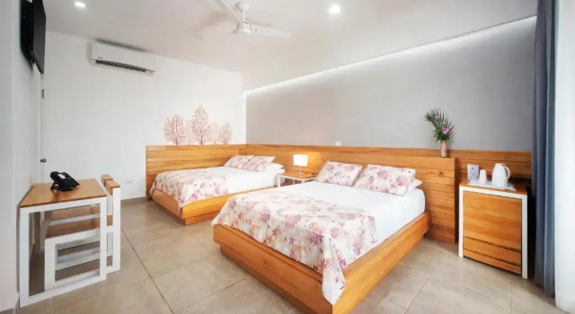 Четырёхместный номер Deluxe Naboo Resort & Dive Center