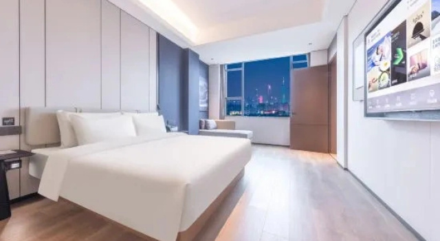 Люкс с красивым видом из окна Atour X Hotel South Guangzhou Avenue Pazhou Exhibition