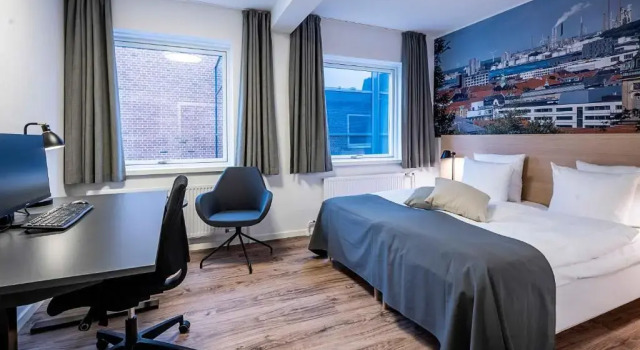 Двухместный номер Business KOMPAS Hotel Aalborg