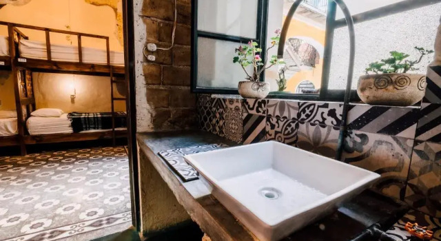 Кровать в общем номере (женский номер) Posada Vee Yuu - Hostel