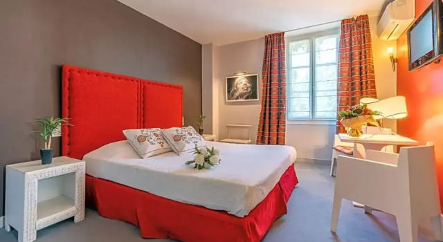 Номер Superior Hostellerie du Passeur - Hôtel & Restaurant - Climatisation et Piscine chauffée