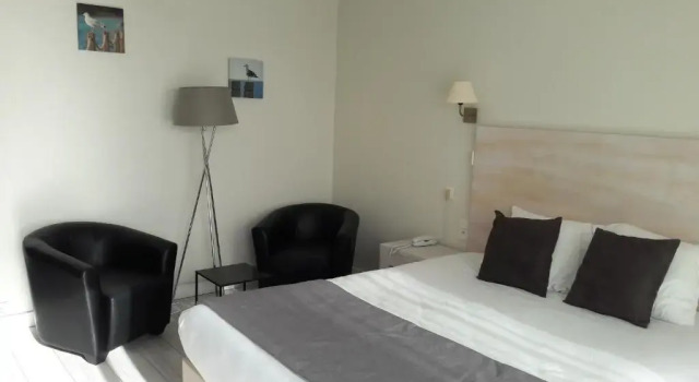 Двухместный номер Comfort с видом на море Hôtel Ker-Noyal Quiberon Plage
