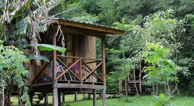Номер Standard с балконом и с красивым видом из окна Posada Camboatá