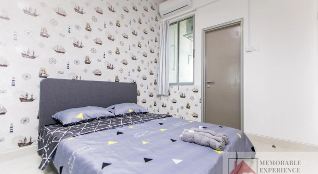 Express Check-in Deluxe Cozy Studio for 1-2Pax WIFI Indoor Carpark TV Fridge Washing Machine
