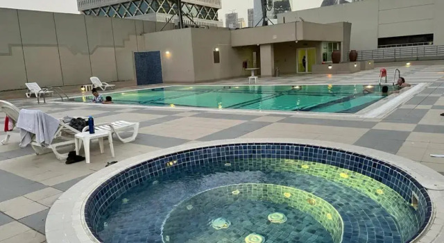 Кровать в общем номере Hostel Dubai