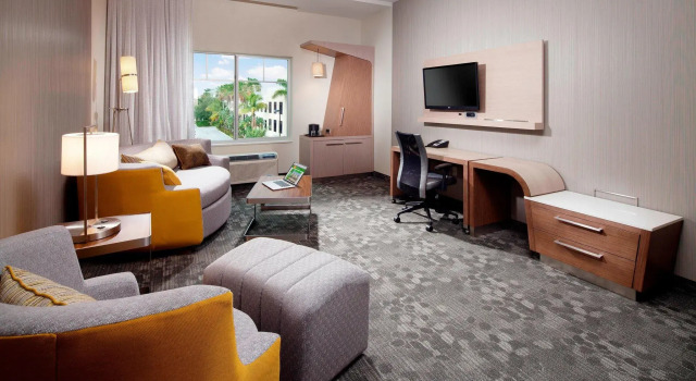 Двухместный номер Standard Courtyard by Marriott Palm Beach Jupiter