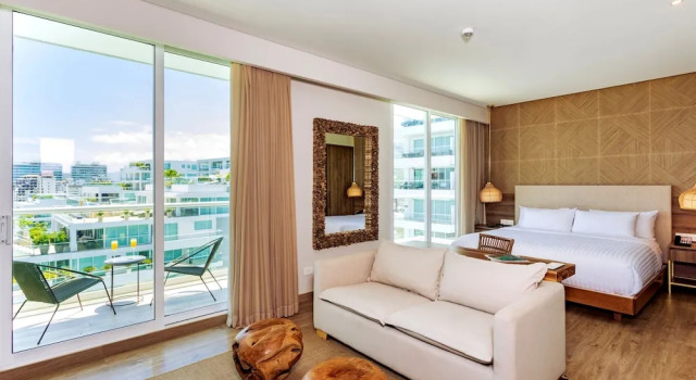 Двухместный номер Standard с балконом Santa Marta Marriott Resort Playa Dormida
