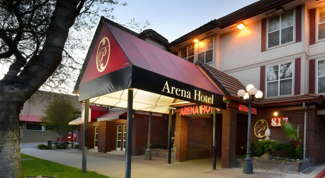 Arena Hotel, Забронировать Отель Сан-Хосе Silicon Valley, рядом с Художественный музей Сан-Хосе