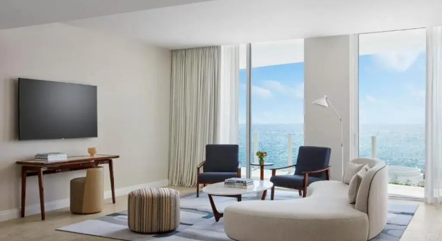 Люкс Grand с 3 комнатами с видом на океан Four Seasons Hotel and Residences Fort Lauderdale