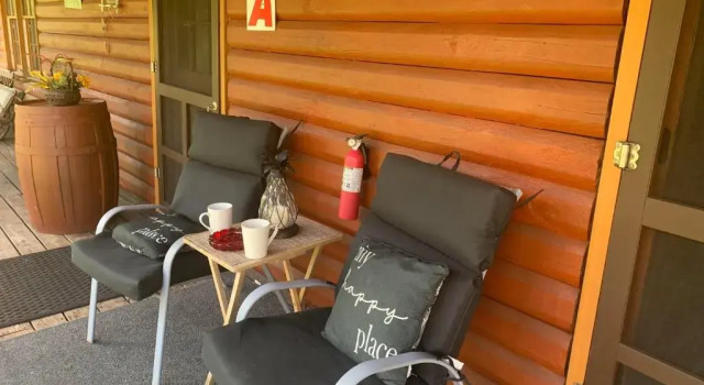 Люкс Deluxe Log Cabin in the Field