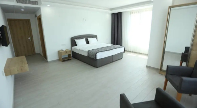 Четырёхместный семейный номер Standard с балконом и с видом на море Rota 17 Otel