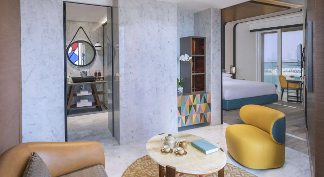 Двухместный номер с балконом Andaz Family Suites by Hyatt- Palm Jumeirah