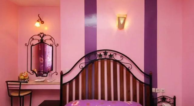 Standardowy dwuosobowy pokój i balkonem Perla Hôtel