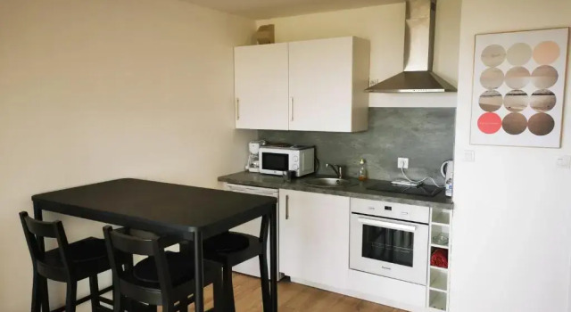 Апартаменты Appartement Vue Mer au pied de la plage de Merlimont