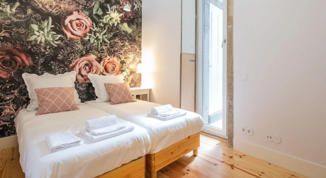 Апартаменты c 1 комнатой с балконом и с видом на город Indulge Porto Flats