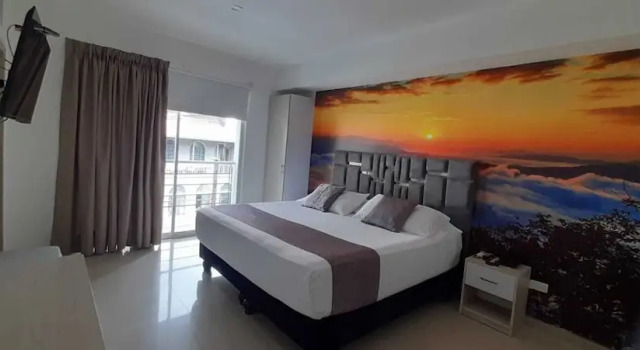 Luxo quarto Hotel Granada Loft