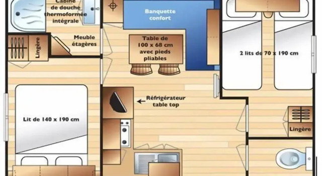Camping des Nières, Book Campingplads Hoteller i Ebreuil med pool, Swimmingpool