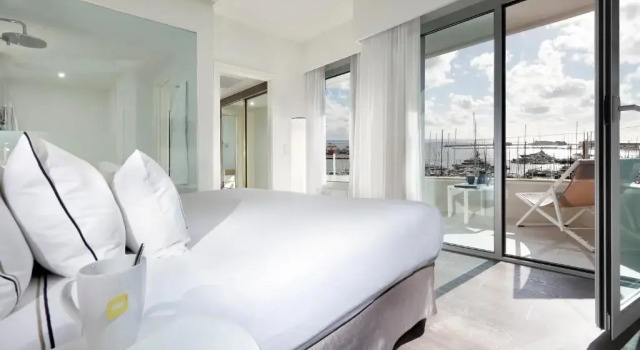 Двухместный номер The Level Grand Premium с видом на море Meliá Palma Marina