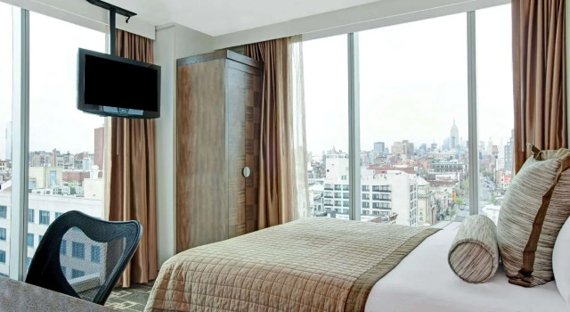 Двухместный номер Deluxe Wyndham Garden Chinatown