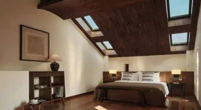 Четырёхместный семейный люкс Дуплекс Sanhe Daoli Resort