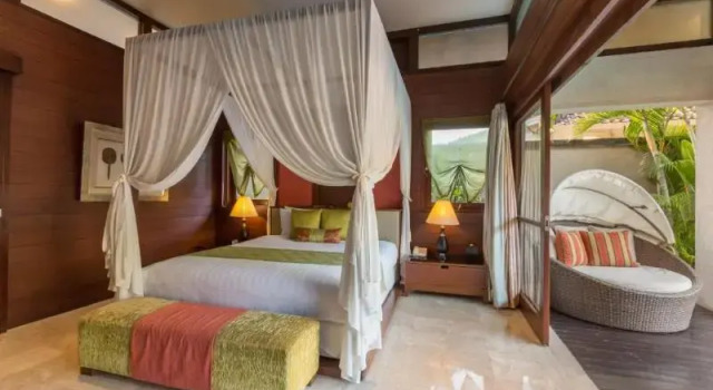 Вилла с 4 комнатами с балконом Villa Air Bali Boutique Resort and Spa