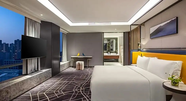 Двухместный люкс c 1 комнатой voco Hefei Binhu by IHG