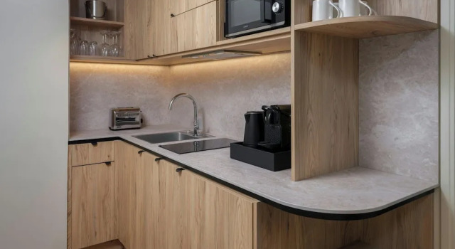 Апартаменты Deluxe c 1 комнатой с видом на город Residence Inn by Marriott Lille