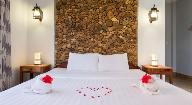 Двухместное бунгало с балконом Kep Bungalows