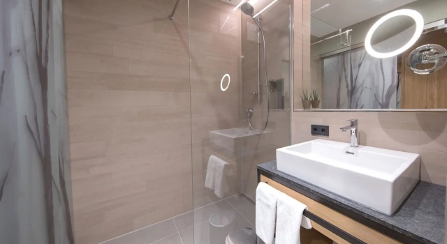 Двухместный номер Deluxe с балконом Hotel Der Waldhof