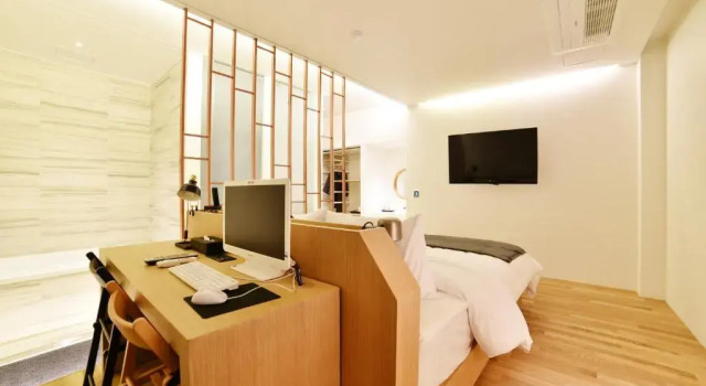 Двухместный люкс Gwangju Hotel the spot