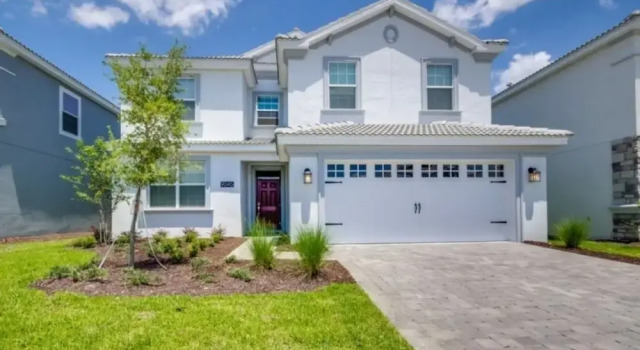 Disney House-12 Guests!+pool+free Resort!- 9045hs 6 Bedroom Villa