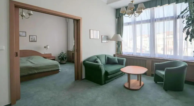 Люкс с видом на город Hotel Zlatá Hvězda