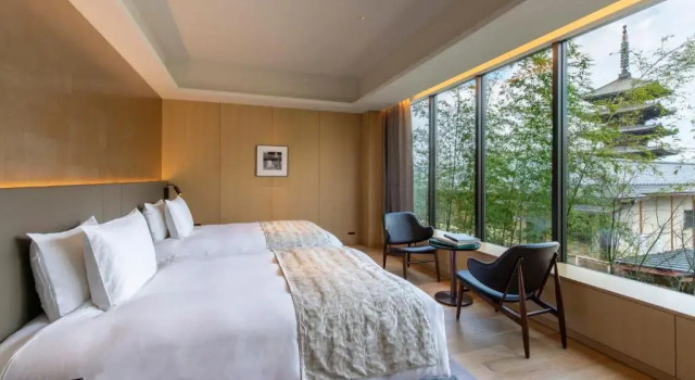 Двухместный номер Superior с красивым видом из окна The Hotel Seiryu Kyoto Kiyomizu - a member of the Leading Hotels of the World