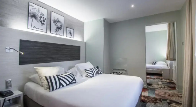 Трёхместный номер Standard Hôtel Couvent du Franciscain Centre ville