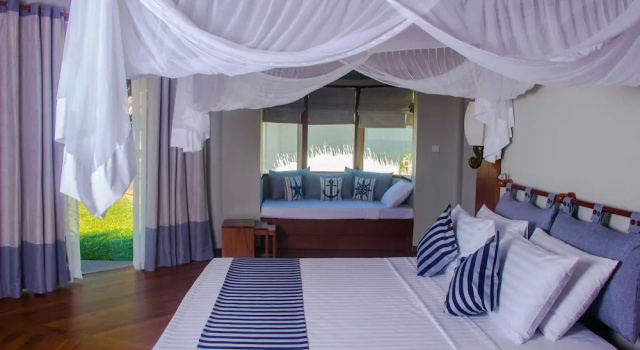 Коттедж с балконом и с видом на сад Pristine Mermaid Resort