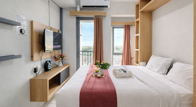 Tranquil Studio At Tamansari Prospero Sidoarjo Apartment, Varaa Huoneisto Asunnot kohteessa Sidoarjo, Huoneisto
