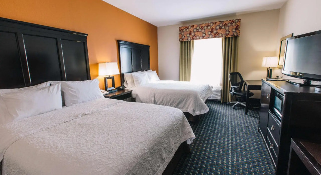 Четырёхместный номер Standard Hampton Inn & Suites Effingham