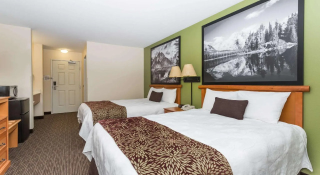 Четырёхместный номер Standard Super 8 by Wyndham Wheatland Wyoming