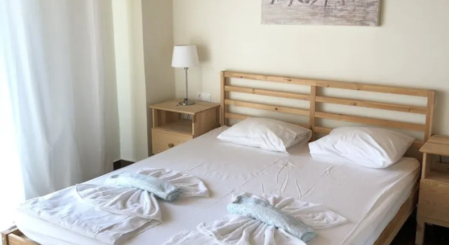 Семейные апартаменты с 2 комнатами с балконом и с видом на бассейн Arion Stables & Apartments