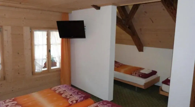 Четырёхместный номер Standard hotel de ville de Rossinière