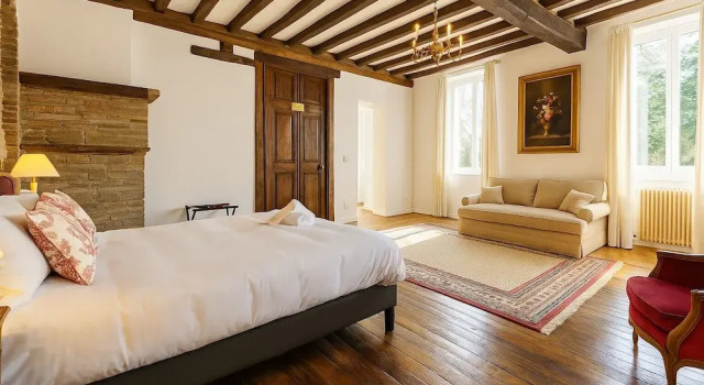 Четырёхместный номер Standard Le Manoir de Lisle