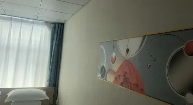 Кровать в общем номере Kangping Gangqiao Fengli Hotel
