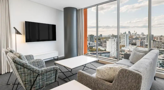 Люкс с 3 комнатами Meriton Suites Zetland