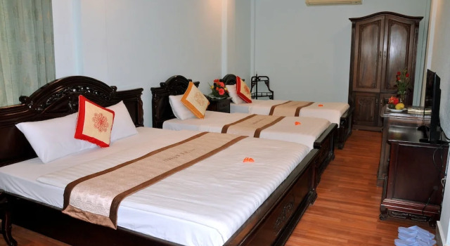 Четырёхместный семейный номер Standard Thai Binh II Hotel