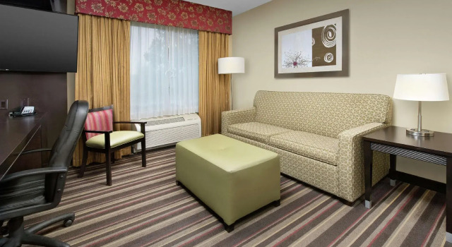 Двухместная студия Hampton Inn & Suites Seattle/Federal Way
