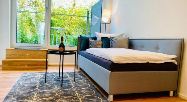 Апартаменты c 1 комнатой Business-Apartments A40 Friedrichshafen