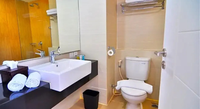 Deluxe Double room Skyland Apartemen Bogor Valley