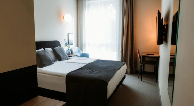 Номер Standard c 1 комнатой с видом на город Moods Hotel Dortmund